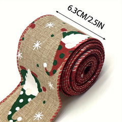 Christmas Ribbon Gingerbread Holiday Decor DIY
