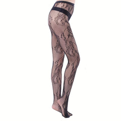 2 Pack Fishnet Tights High Waist Pantyhose Stockings