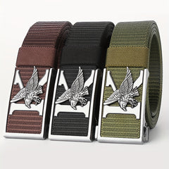 Eagle Auto Buckle Casual Sports Belt for Men