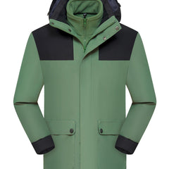 Windproof Waterproof Thermal Outdoor Jacket Large Pocket