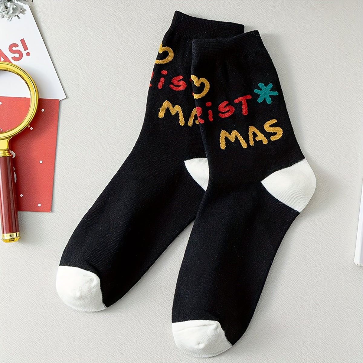Christmas Socks Comfy & Mid Tube Socks Women's Stockings