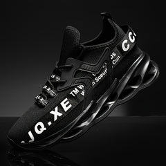 Men's Mesh Breathable Non Slip Running Shoes Blade Type Shoes