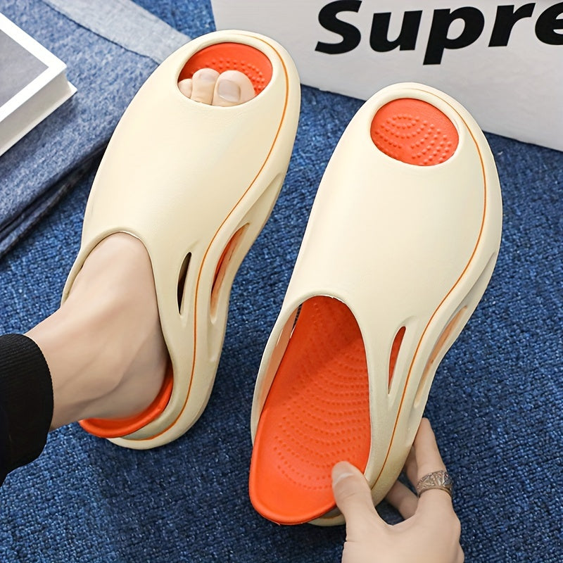 Men's Non Slip Comfortable Platform Slides for Summer