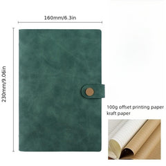 A5 Business PU Leather Notebook Office Journal