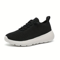 Women's Mesh Chunky Sneakers Lace Up Non slip Running Shoes