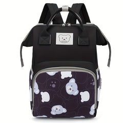 Moms Waterproof Backpack Lightweight with Bear Design