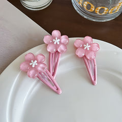 2pcs Sweet Hairpin Versatile Hair Clip Hair Accessories