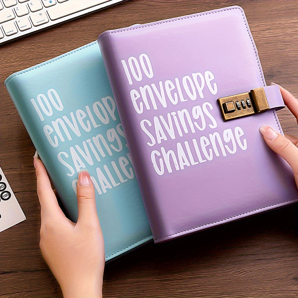 100 Envelopes Challenge Binder Password Lock