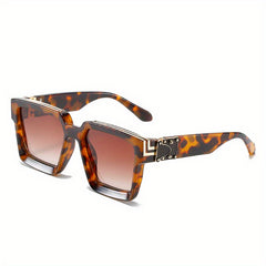 Men's Millionaire Glasses Hip Hop Clear Lens Eyewear