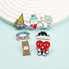 Cute Cartoon Brooch Pin