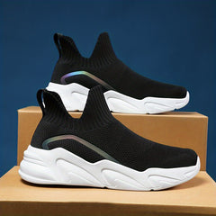 Unisex Sock Slip-on Sneakers Lightweight Breathable Walking Shoes