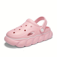 Women's Platform Hollow Out Clogs Lightweight Sandals