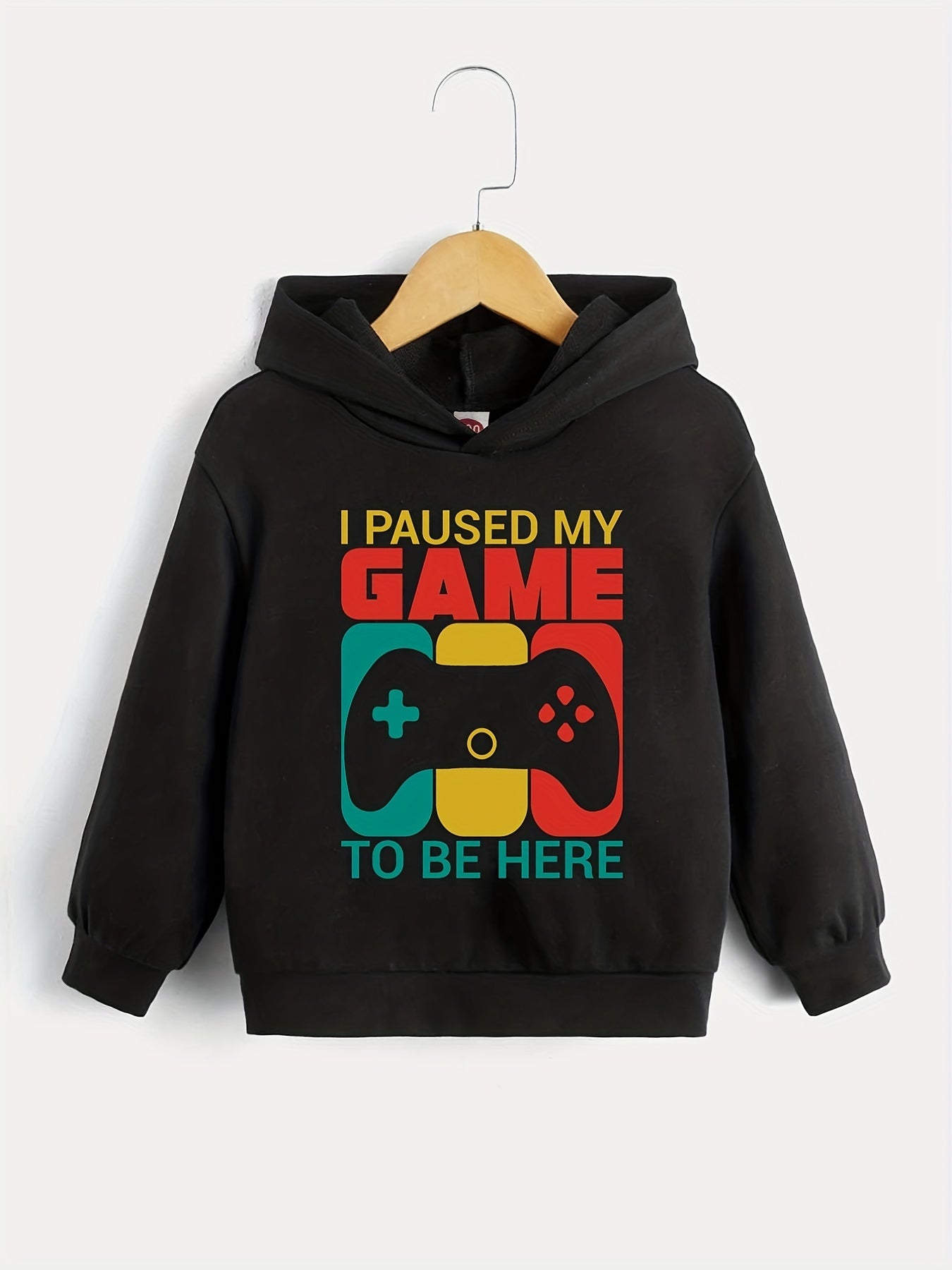 Gamepad Series Boys Hooded Sweatshirt