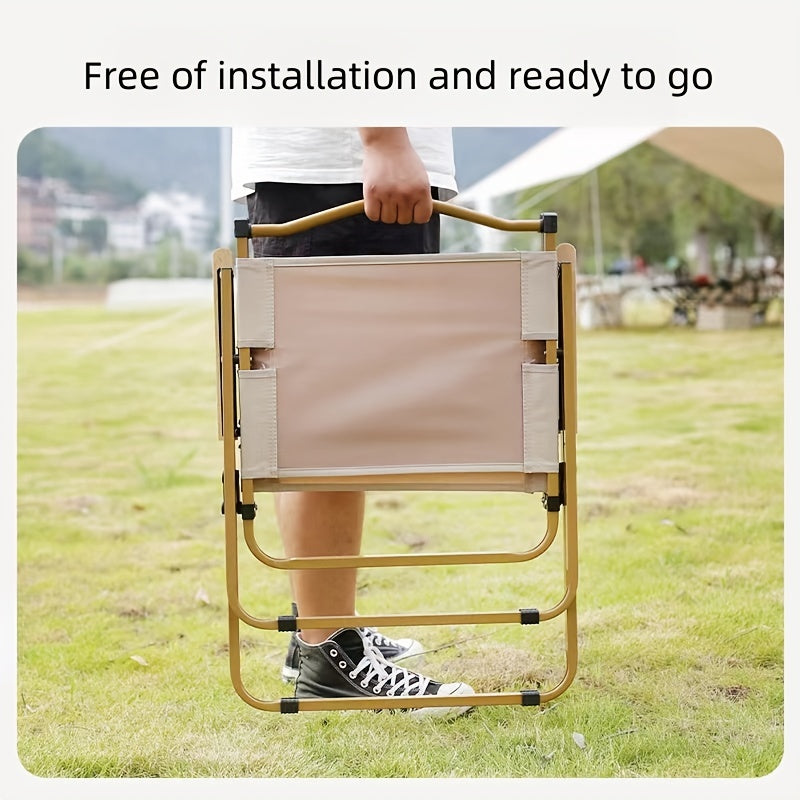 Portable Folding Leisure Chair for Outdoor Fishing Beach Picnic Camping
