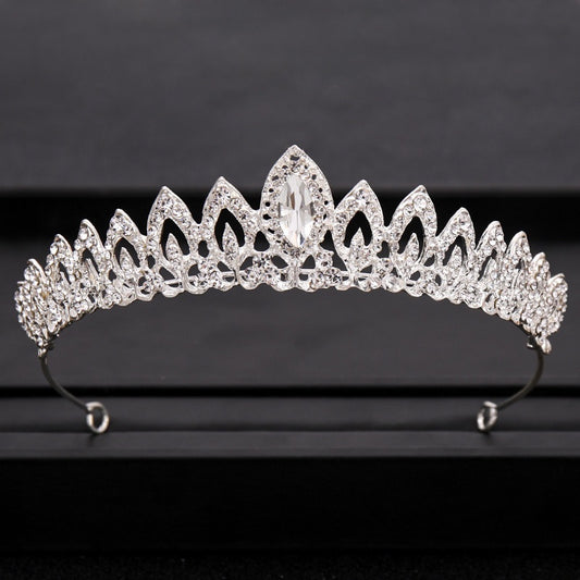 Bridal Tiara Rhinestone Crown Hair Jewelry for Wedding