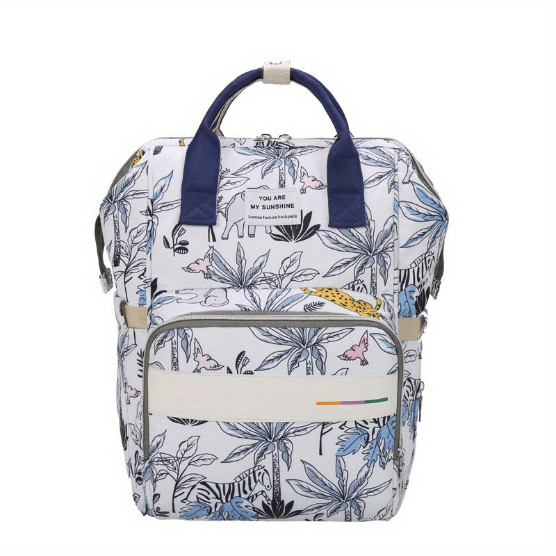 Animal Pattern Backpack Travel Outdoor Storage Daypack