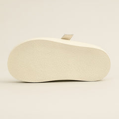Women's Summer Sandals Closed Toe Slip On Beach Slippers Round Buckle