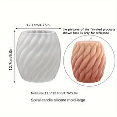 3D Silicone Candle Making Molds Cylinder Cube Ball Resin Casting Moulds