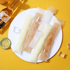 Clear Disposable Popsicle Bags with Zipper 100pcs