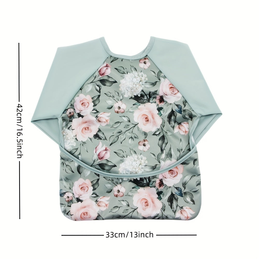 Waterproof Toddler Feeding Bib for Ages 6-24 Months - Ideal for Boys & Girls