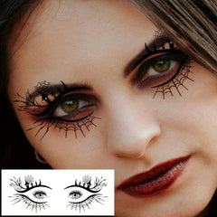 Halloween Spooky Eye Temporary Tattoos 10 Sheets