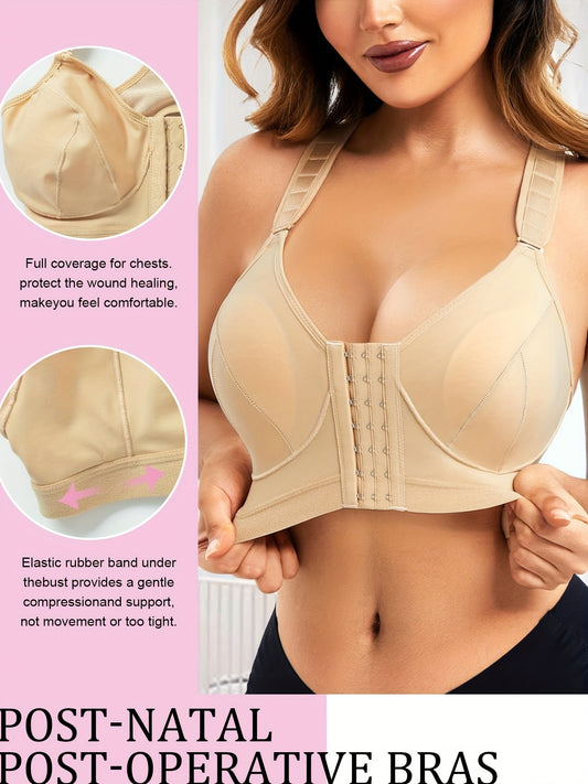 Post Surgery Breast Removal Daily Bra Front Closure Sports Yoga Bra