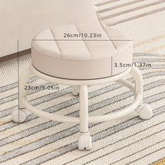 Universal Pulley Low Stool Movable Round Chiar Household Furniture