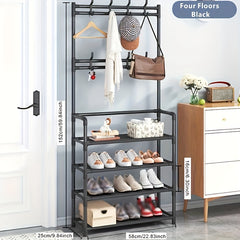 59 99 Cm Vertical Hanging Clothes Stand - Space Saving Storage