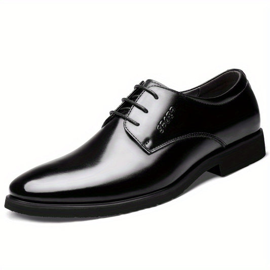 Men's Lace Up Derby Shoes Business Formal Wedding Events