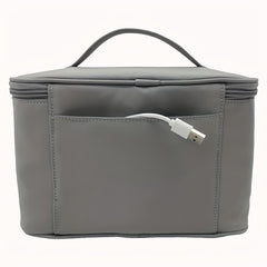 LED UV Sanitizer Bag Eyeliner & Eyelash Curler Kit Storage