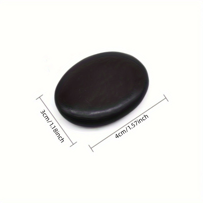 6pcs Large Hot Massage Stones for Home and Professional Hydrotherapy