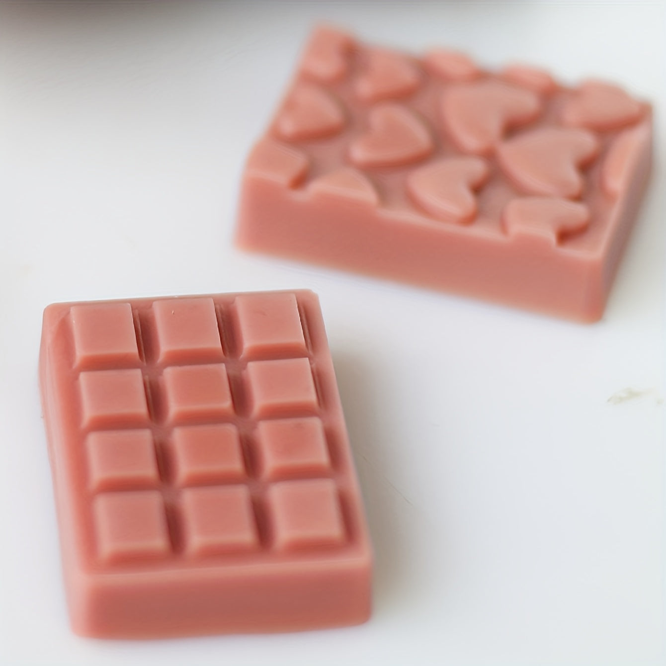 Cake Baking Chocolate Silicone Mold for DIY Candle Filled with Love Fragments