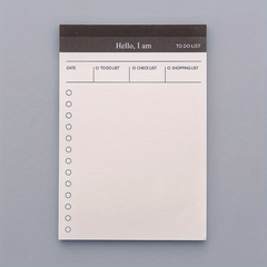 Business Daily Planner Notebook Memo Pad Tear off Notepad