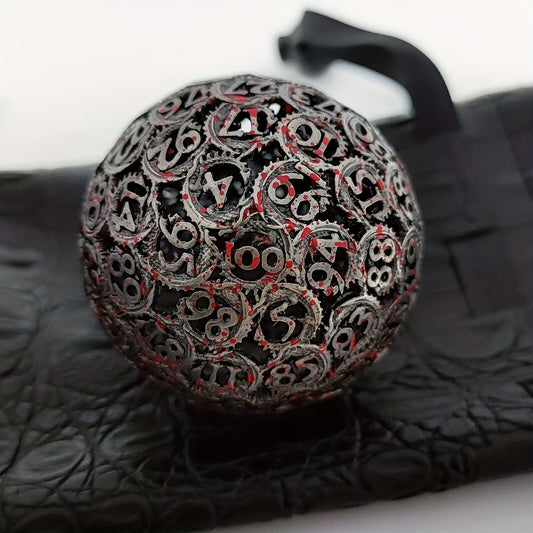 Metal Dragon Hollow D100 Sided Dice