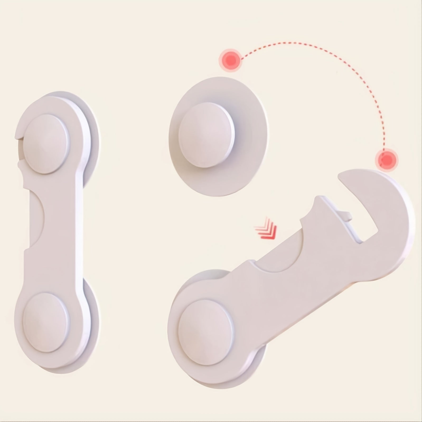 Child Safety Plastic Cabinet Lock Baby Protect 5-10pcs