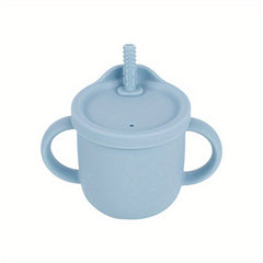 Toddler Sipper Cup with Straw and Handles
