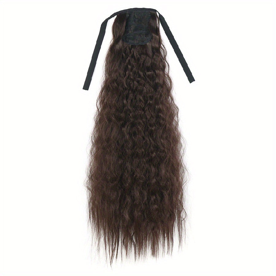 Long Wavy Drawstring Ponytail Extensions