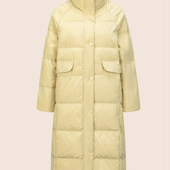 Warm Long Puffer Jacket for Women