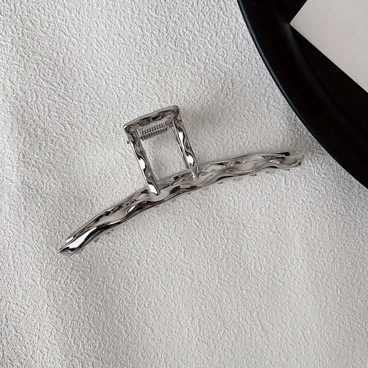 Metal Style Large Hair Claw Headwear Back Head Claw Shark Claw Hair Accessories