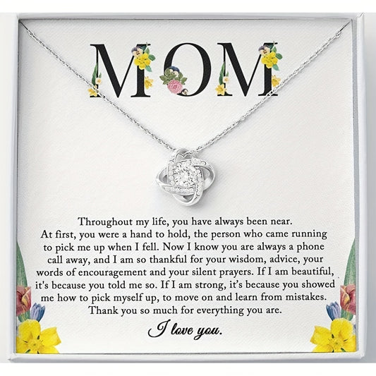 To My Mom Necklace Sentimental Mom Gift From Daughter Mom Necklace