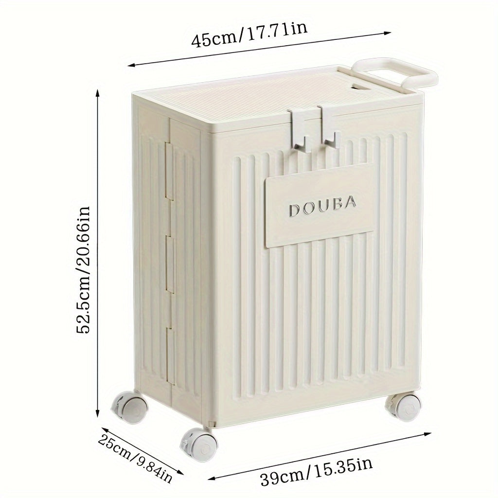 Sports Equipment Storage Basket with Wheels