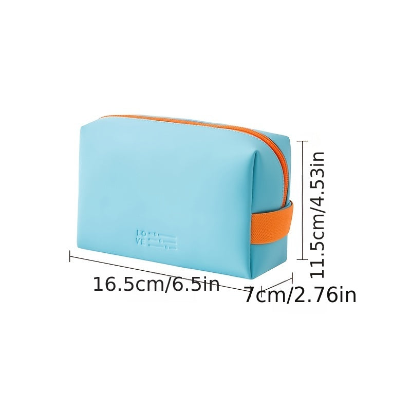 Portable Cosmetic Bag Zipper Makeup Pouch Storage Bag