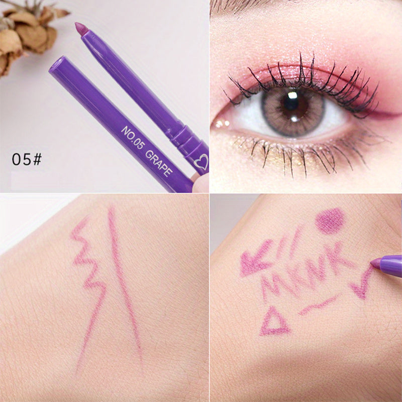 Waterproof Gel Eyeliner Red Brown Pen