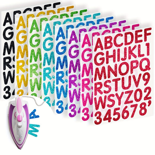 37pcs Tie Dye HTV Iron On Letters Numbers Assorted Colors For T Shirts Hats Pill