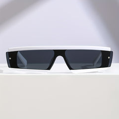 Y2K Square Frame Sunglasses Rivet Decor Glasses UV400