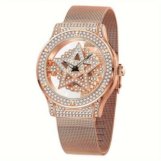 Women's Waterproof Stainless Steel Watch