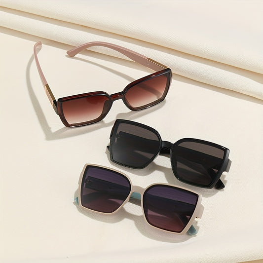 Cat Eye Square Sunglasses Large UV400 Sun Shades