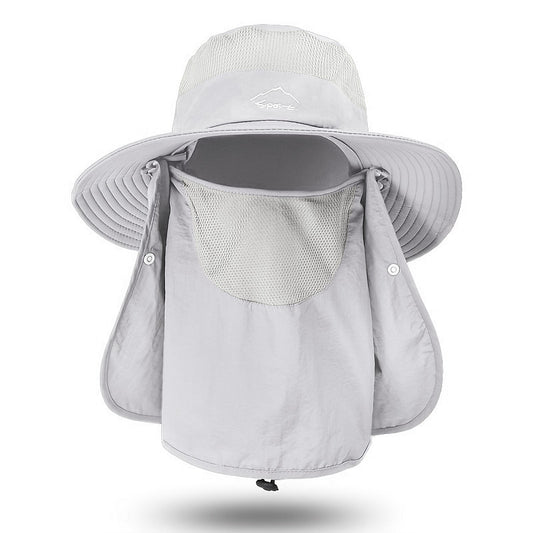 Quick Drying Sun Hat for Fishing and Outdoor Activities Breathable Cap
