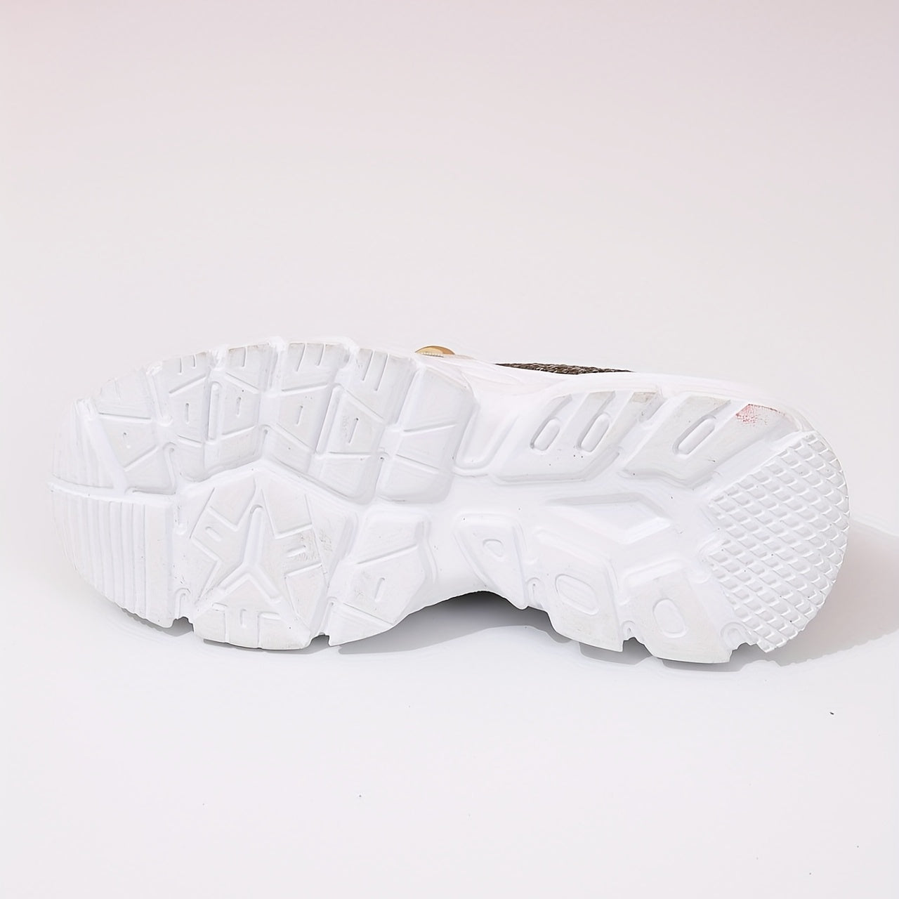 Women's Chain Decor Ombre Sneakers Slip On Comfort Casual Shoes