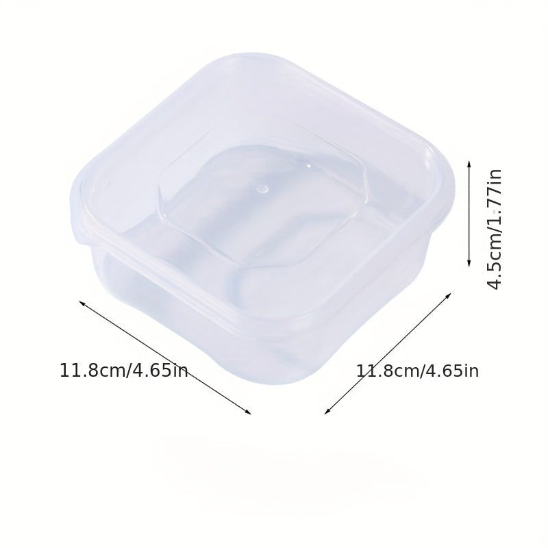 Fridge Storage Containers - Food Keeper Tray Case - Set of 4